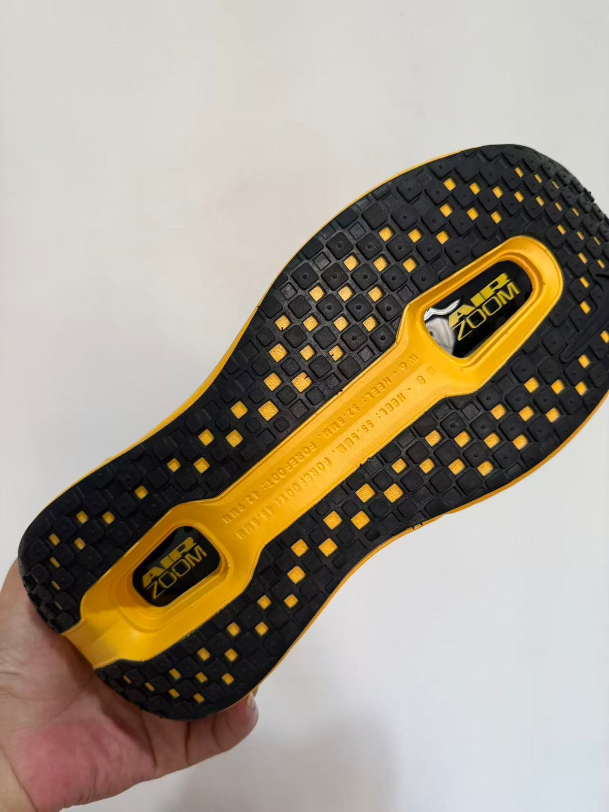 Max Cushion Chunky Running Sneakers, Honey Yellow